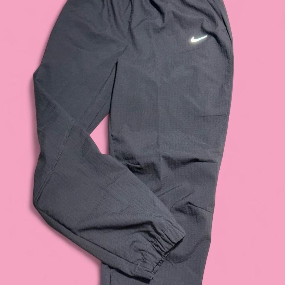 Nike Dri-FIT Fast Mid Rise 7/8 Warm Up Running Pants Black New W/O Tags